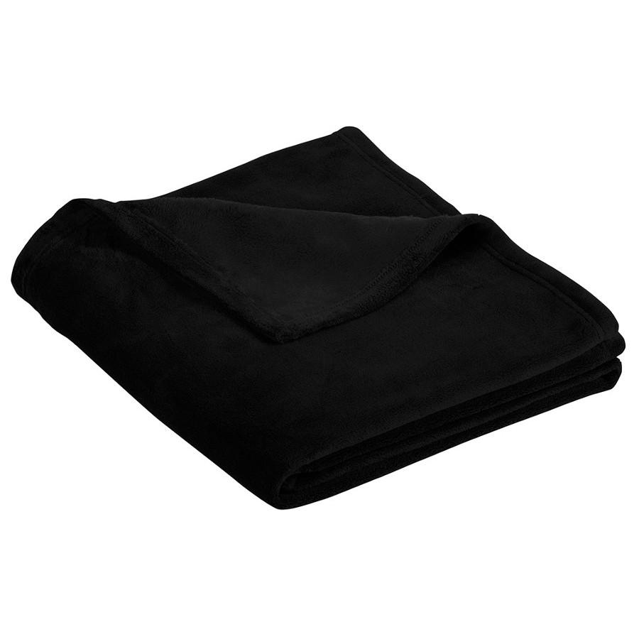 Ultra Plush Blanket Deep Black