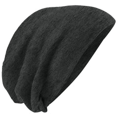 Men's Slouch Beanie Charcoal Heather