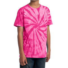 Youth Tie-Dye Tee - Pink