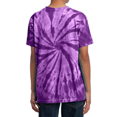 Youth Tie-Dye Tee - Purple