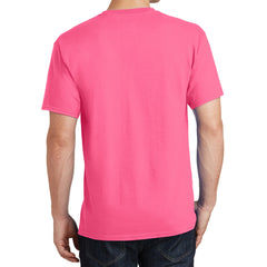 Core Cotton Tee - Neon Pink