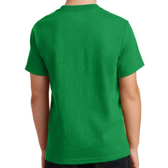 Youth Core Cotton Tee - Clover Green