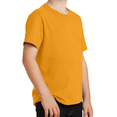 Youth Core Cotton Tee - Gold