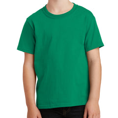 Youth Core Cotton Tee - Kelly