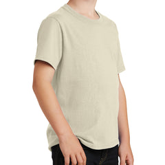 Youth Core Cotton Tee - Natural