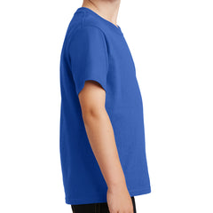 Youth Core Cotton Tee - Royal