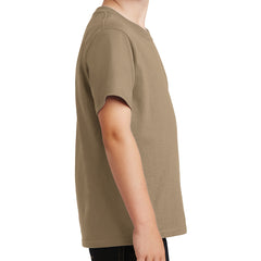 Youth Core Cotton Tee - Sand