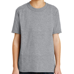 Youth Core Blend Tee - Athletic Heather