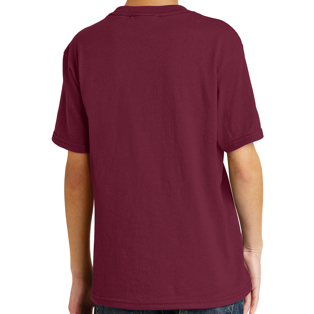 Youth Core Blend Tee - Cardinal