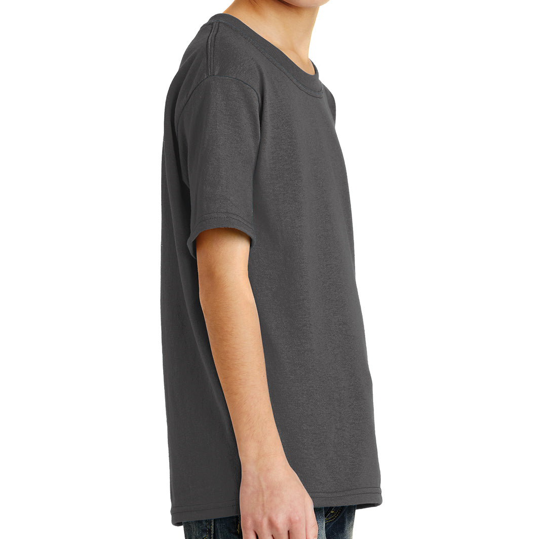 Youth Core Blend Tee - Charcoal