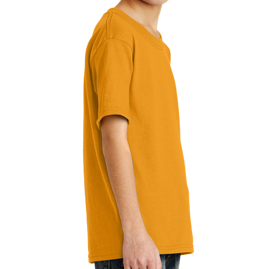 Youth Core Blend Tee - Gold