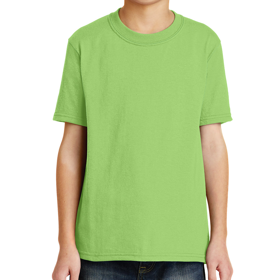 Youth Core Blend Tee - Lime