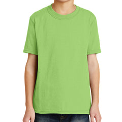 Youth Core Blend Tee - Lime