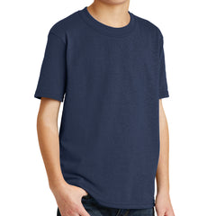 Youth Core Blend Tee - Navy