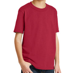 Youth Core Blend Tee -Red