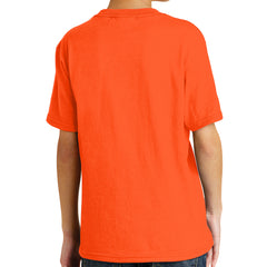 Youth Core Blend Tee -  Safety Orange