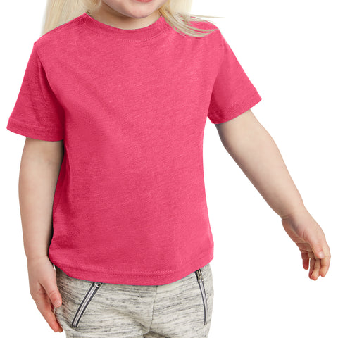 Toddler Vintage Fine Jersey Tee - Vintage Hot Pink