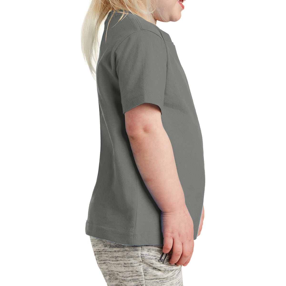 Toddler Fine Jersey Tee - Charcoal