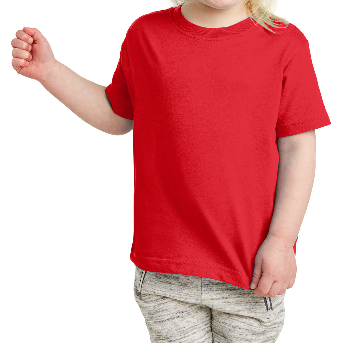 Toddler Fine Jersey Tee - Red