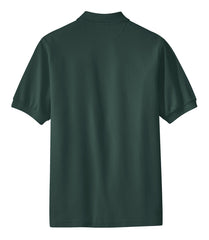Mafoose Men's 100% Pima Cotton Polo Shirt Dark Green-Back
