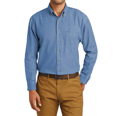 Men's Long Sleeve Value Denim Shirt