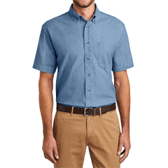 Men's Short Sleeve Value Denim Shirt