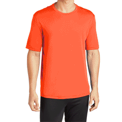 Men's Active T Shirts Crew Neck High Visible Sun Protection Cool Dry Fit Athletic Workout Running T-Shirts
