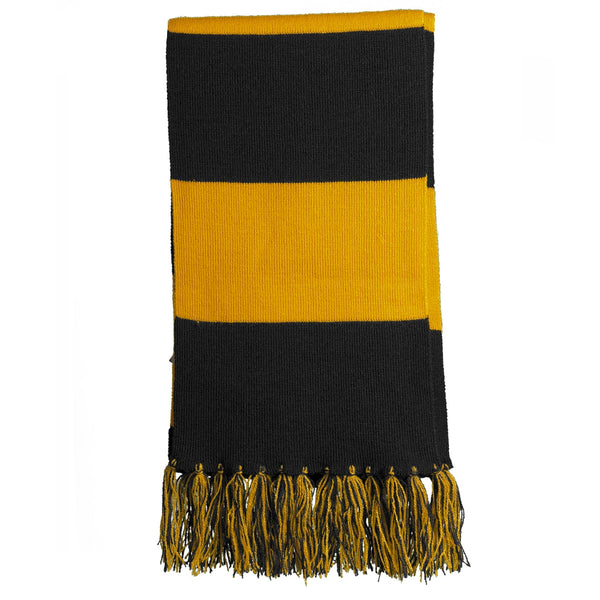Spectator Scarf - Black/ Gold