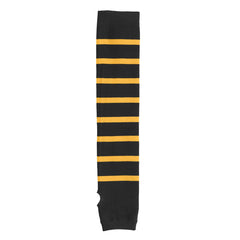 Striped Arm Socks - Black/ Gold