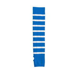 Striped Arm Socks - Sport Blue/ Silver
