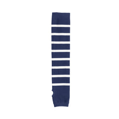 Striped Arm Socks - True Navy/ White