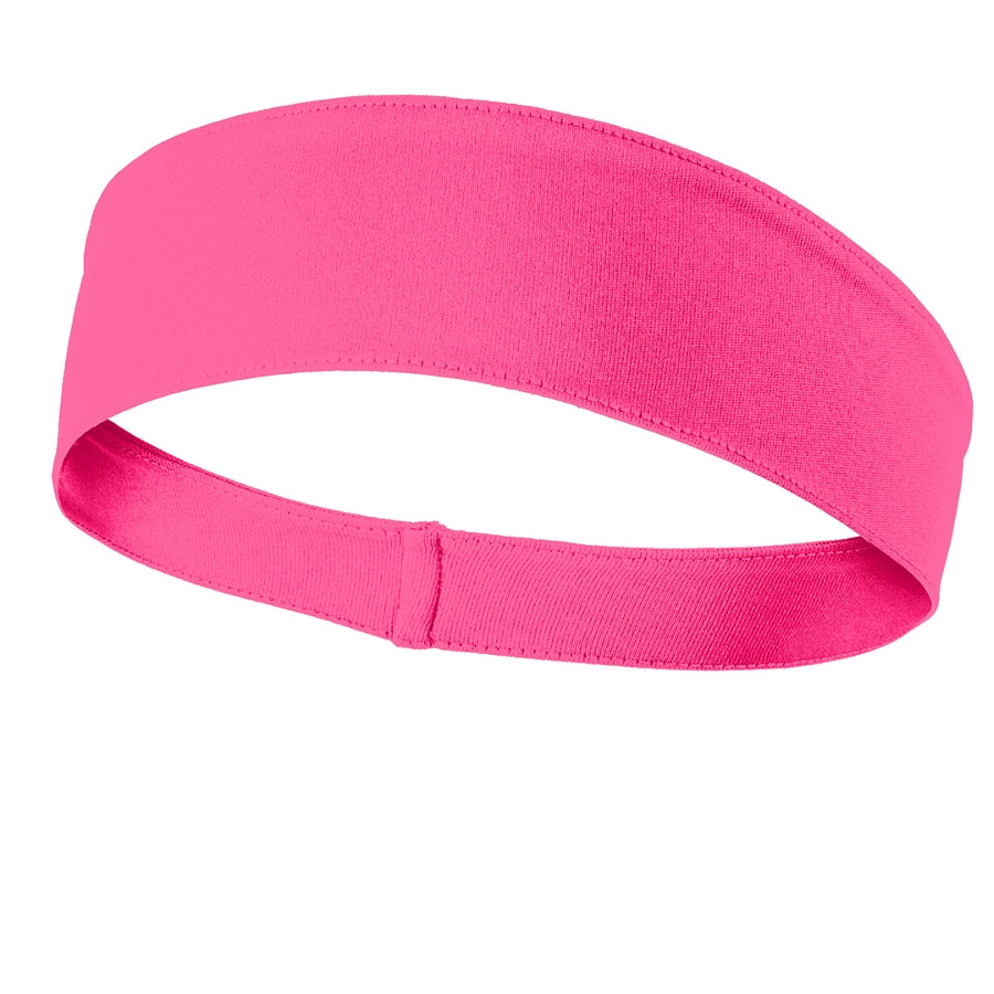 PosiCharge Competitor Headband - Neon Pink