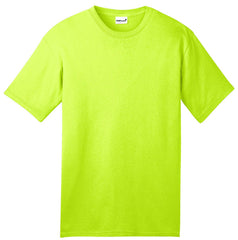 Men's All American Tee Shirt Safety Green - Front