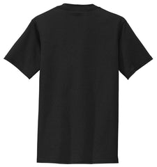 Mafoose Men's All American Tee Shirt with Pocket Black-Back