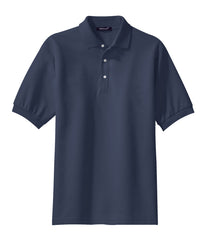 Mafoose Men's 100% Pima Cotton Polo Shirt Navy-Front