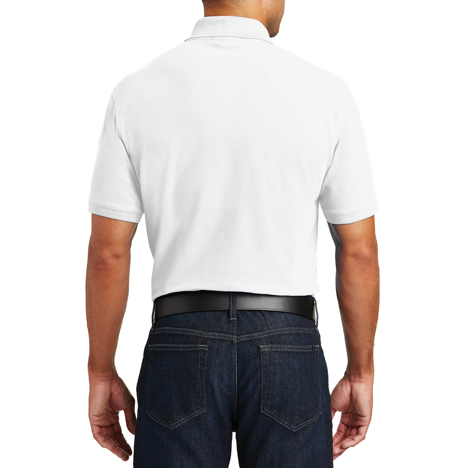 Men's Short Sleeves Tall Core Classic Pique Polo