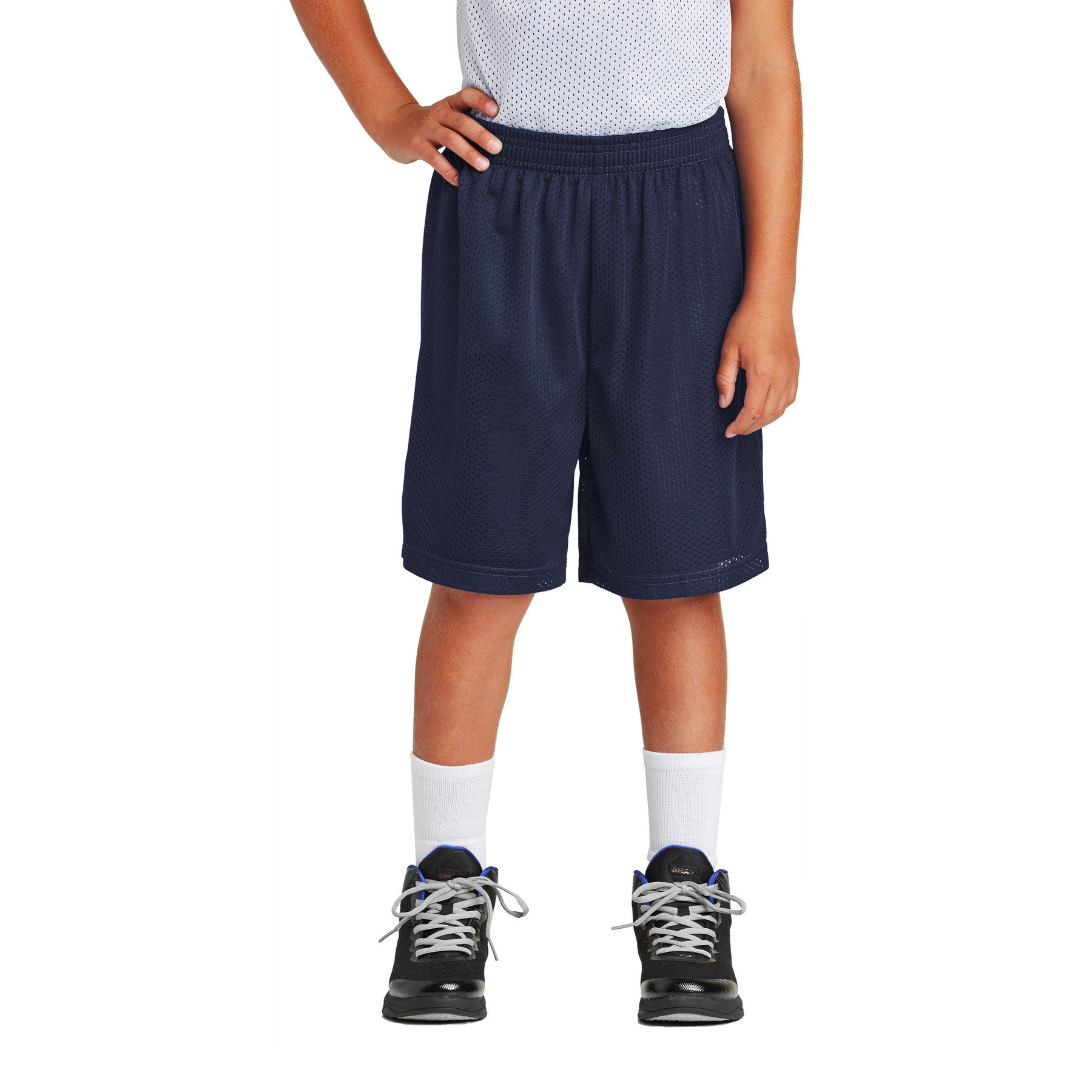 Youth PosiCharge Classic Mesh Short
