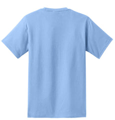 Men's Essential T Shirt with Pocket Light Blue