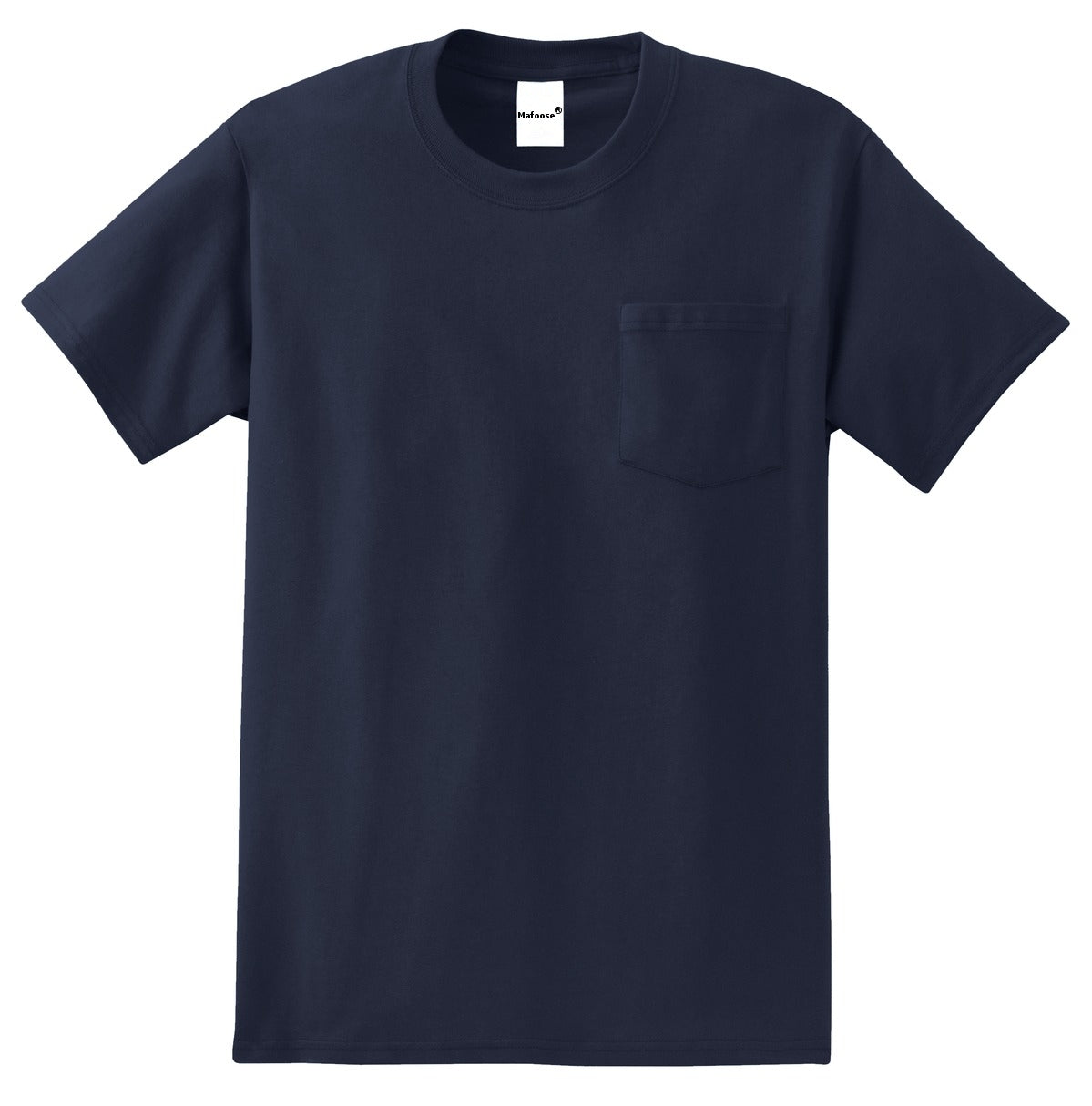 Men's Essential T Shirt with Pocket Deep Navy