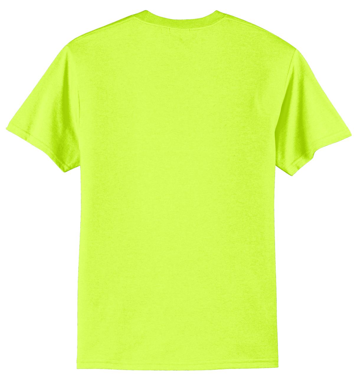 Mafoose Men's Core Blend Tee Shirt Safety Green