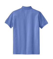 Mafoose Women's Heavyweight Cotton Pique Polo Shirt Blueberry-Back
