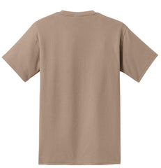 Men's Essential T Shirt with Pocket Sand